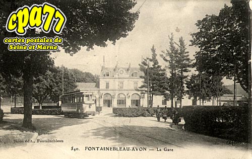 Fontainebleau - La Gare (en l'tat)