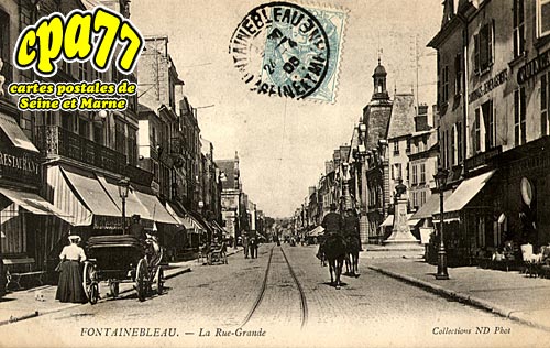 Fontainebleau - La Rue-Grande