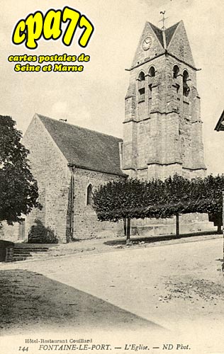 Fontaine Le Port - L'Eglise