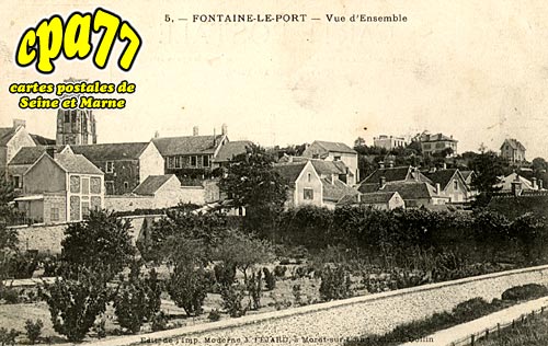 Fontaine Le Port - Vue d'ensemble
