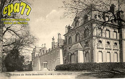 Fontenailles - Château de Bois-Boudran (S.-et-M.) - Côté Sud-Ouest
