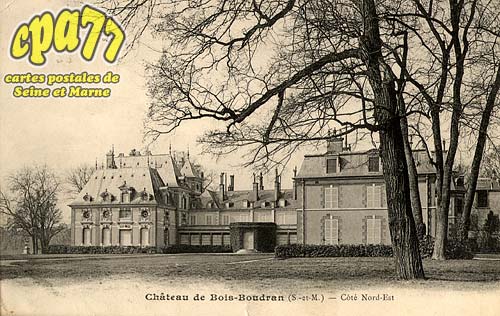 Fontenailles - Château de Bois-Boudran (S.-et-M.) - Côté Nord-Est
