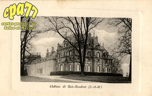 Fontenailles - Château de Bois-Boudran (S.-et-M.)
