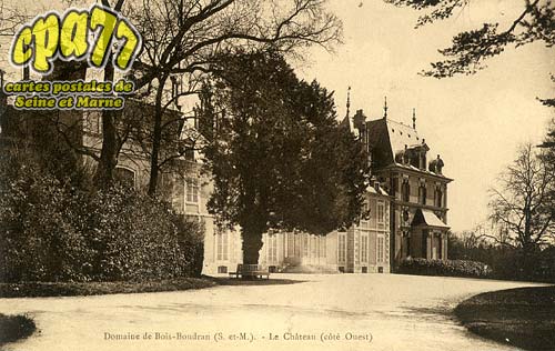 Fontenailles - Domaine de Bois-Boudran (S.-et-M.) - Le Château (côté Ouest)
