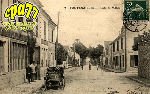 Fontenailles - Route de Melun