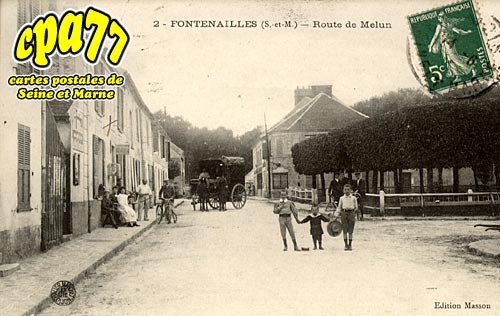 Fontenailles - Route de Melun