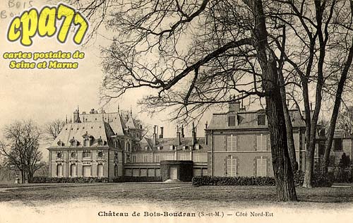Fontenailles - Château de Bois-Boudran (S.-et-M.) - Côté Nord-Est