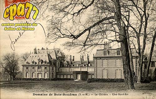 Fontenailles - Domaine de Bois-Boudran (S.-et-M.) - Le Château - Côté Nord-Est