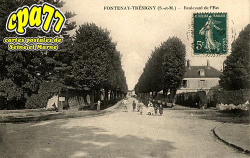 Fontenay Trsigny - Boulevard de l'Est