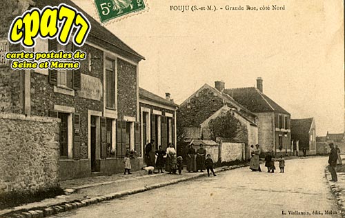 Fouju - Grande Rue, ct Nord