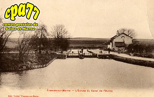 Fresnes Sur Marne - L'Ecluse du Canal de l'Ourcq