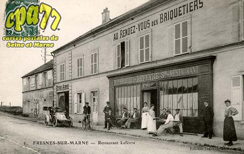 Fresnes Sur Marne - Restaurant Lefvre