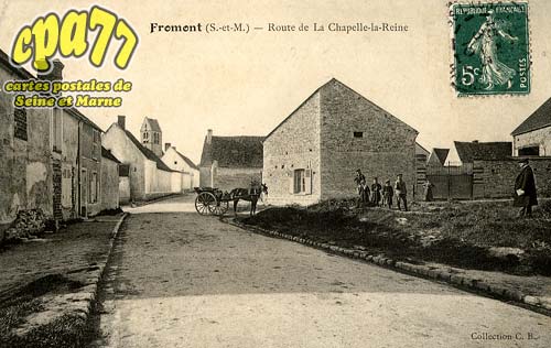 Fromont - Route de La Chapelle-La-Reine