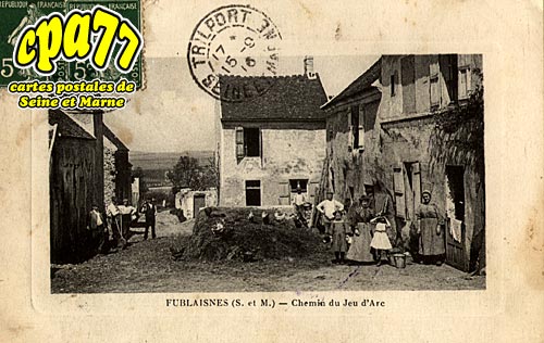 Fublaines - Chemin du Jeu d'Arc