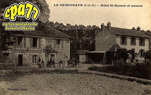 La Genevraye - Htel St-Hubert et annexe