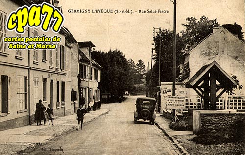 Germigny L'vque - Rue Saint-Fiacre