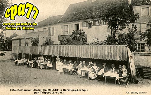 Germigny L'vque - Caf - Restaurant - Htel Ch. Millet