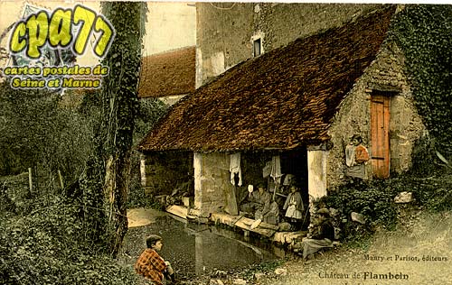 Gouaix - Chteau de Flamboin - Le Lavoir