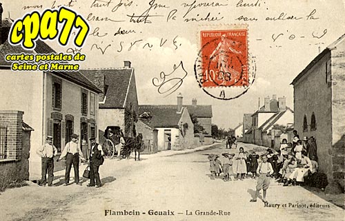 Gouaix - Flamboin - La Grande-Rue