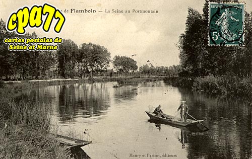 Gouaix - Flamboin - La Seine au Portmontain