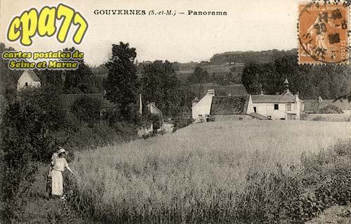 Gouvernes - Panorama