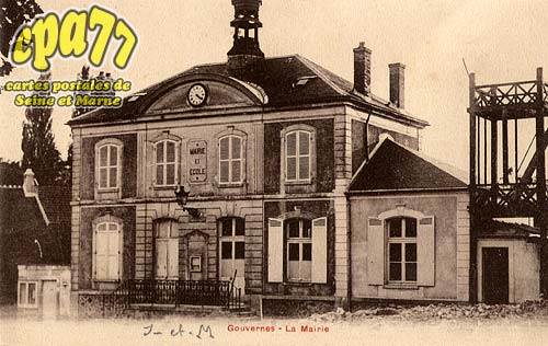 Gouvernes - La Mairie
