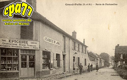 Grandpuits Bailly Carrois - Route de Fontenailles