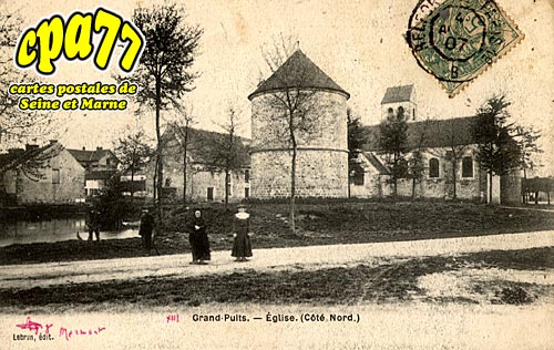 Grandpuits Bailly Carrois - Eglise (ct Nord)