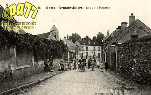 Gretz Armainvilliers - Rue de la Fontaine