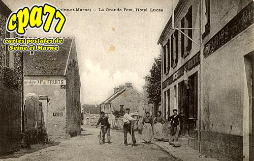 Gurard - Montbrieux - La Grande Rue, Htel Lucas