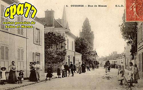 Guignes Rabutin - Rue de Meaux