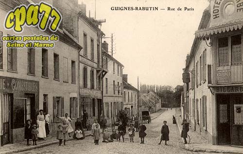 Guignes Rabutin - Rue de Paris