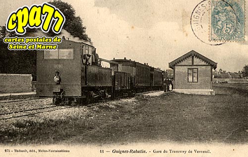 Guignes Rabutin - Gare du Tramway de Verneuil