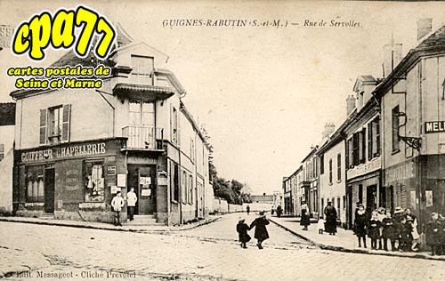Guignes Rabutin - Rue de Servolles