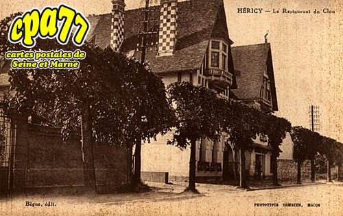 Hricy - Le Restaurant du Clou