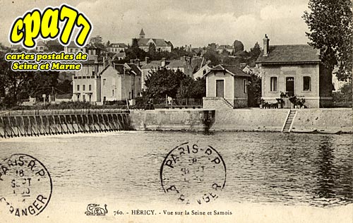 Hricy - Vue sur la Seine et Samois