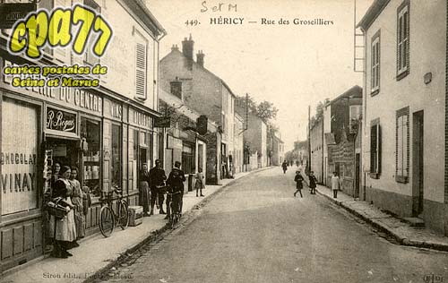 Hricy - Rue des Groseilliers