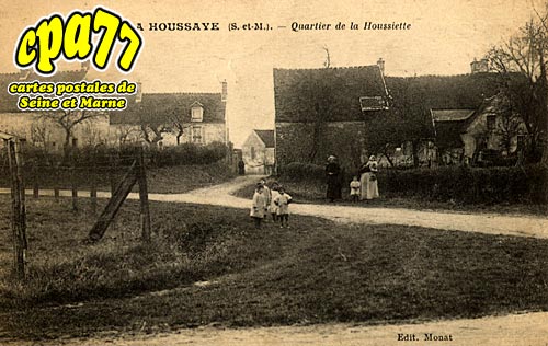 La Houssaye En Brie - Quartier de la Houssiette