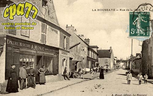 La Houssaye En Brie - Rue de la Gare