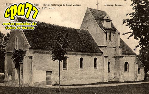 Isles Ls Meldeuses - Eglise historique de Saint-Caprais - Style Xie sicle