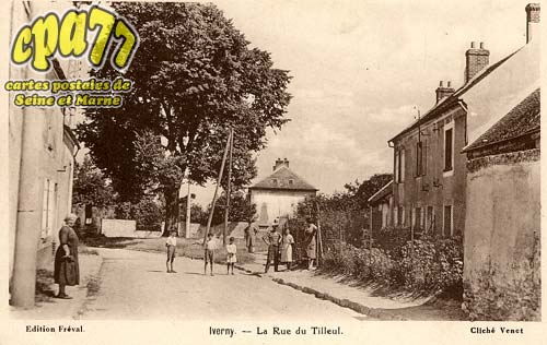 Iverny - La Rue du Tilleul