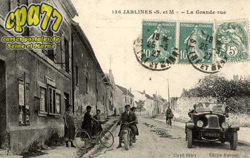 Jablines - La Grande Rue