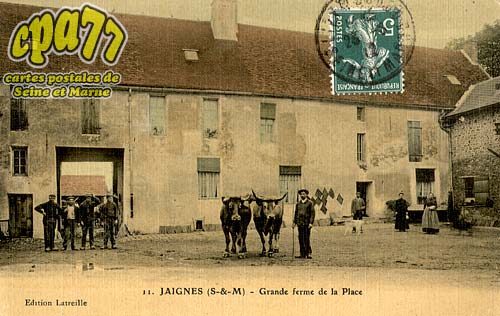 Jaignes - Grande ferme de la Place