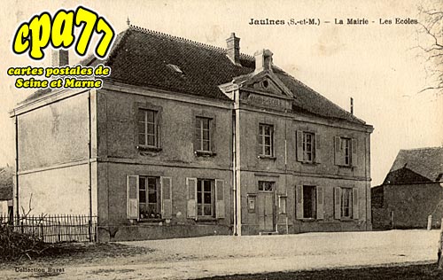 Jaulnes - La Mairie - Les Ecoles