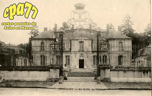 Jossigny - La Grille du Chteau