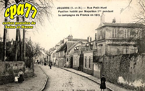 Jouarre - Rue Petit-Huet - Pavillon habit par Napolon 1er pendant la campagne de France en 1815