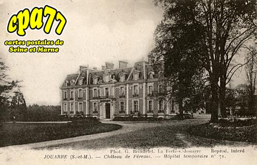 Jouarre - Chteau de Preuse - Hpital temporaire n 71