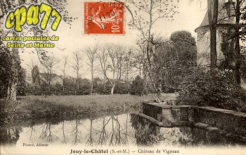 Jouy Le Chtel - Chteau de Vigneau