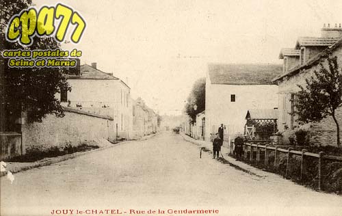 Jouy Le Chtel - Rue de la Gendarmerie
