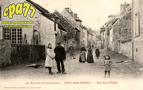 Jouy Sur Morin - Environs de Coulommiers - Rue Saint-Nicaise